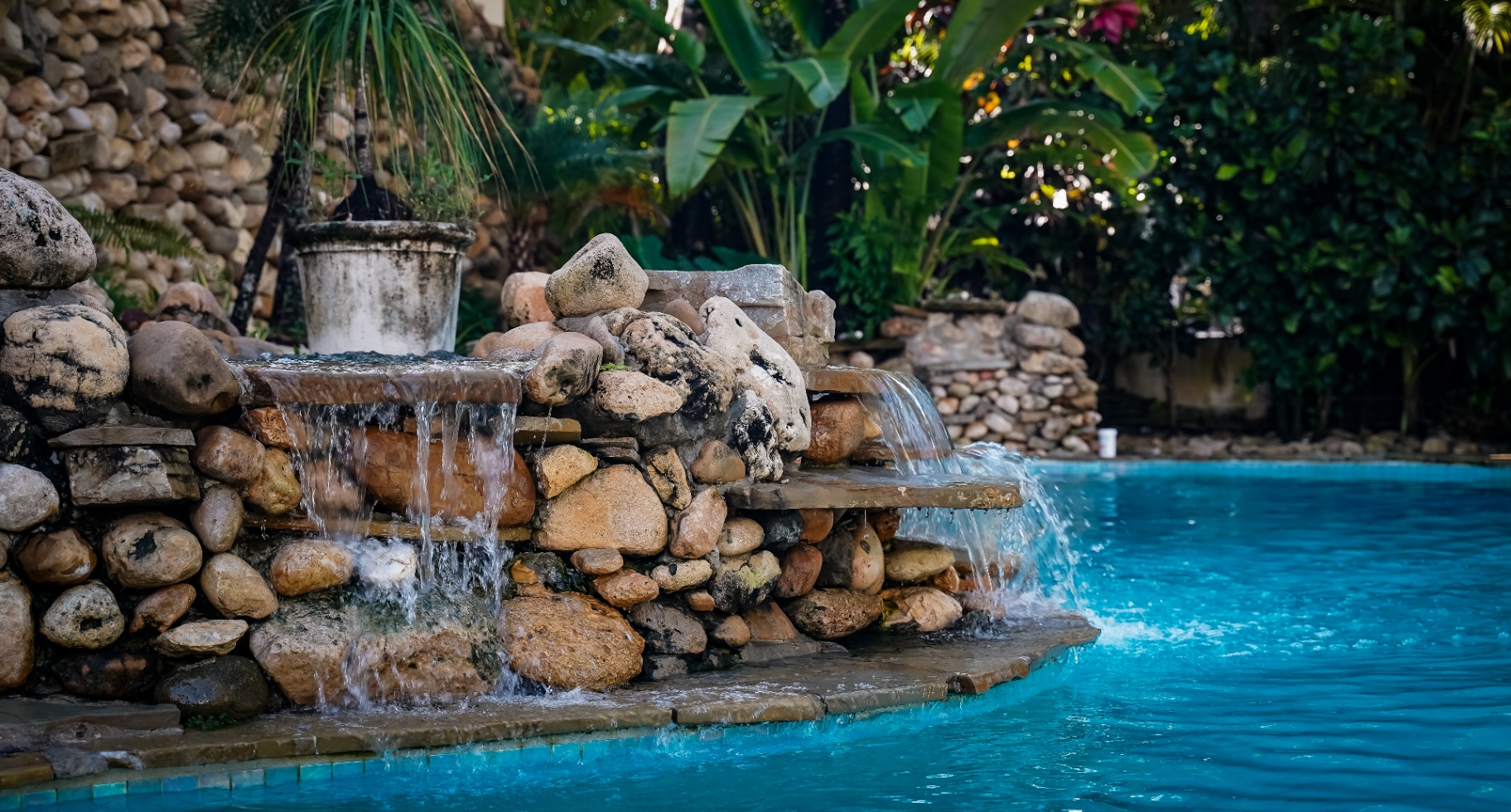 Pool Waterfall